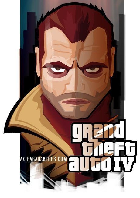 Niko Bellic by Roswell [GTA IV Fan Art]