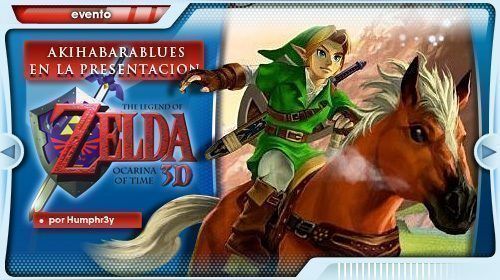 Presentación The Legend of Zelda: Ocarina of Time 3D