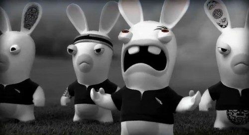 La haka de los Rabbids