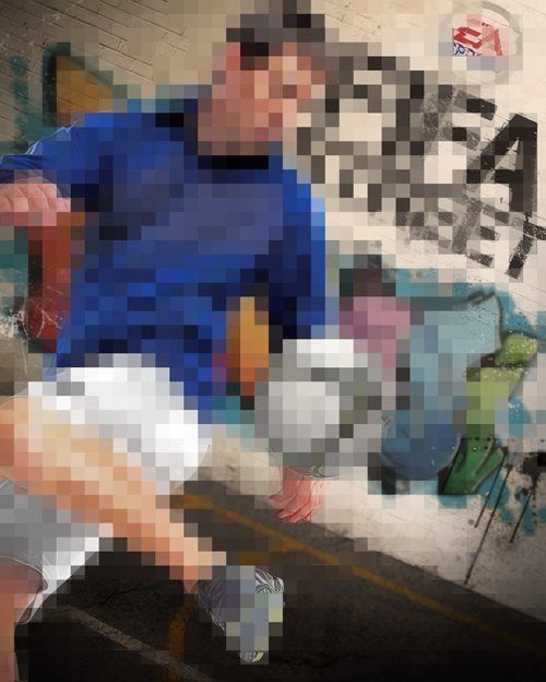 ¿Quién aparece en la portada de FIFA Street 2012?