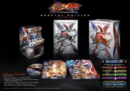 La Edición de  Coleccionista de Street Fighter Vs Tekken estará disponible en España