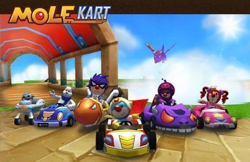 Mole Kart. El clon de Mario kart para iPhone