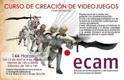 Curso de videojuegos ECAM