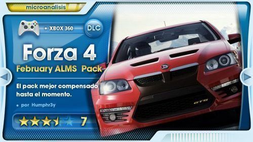 Forza Motorsport 4 February ALMS Pack Análisis