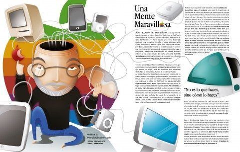 Una Mente Maravillosa, tributo de AKB a Steve Jobs en Marca Player