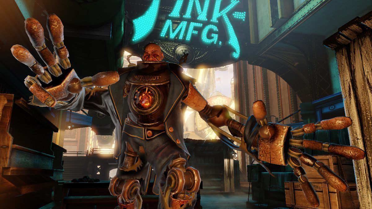 Bioshock Infinite. ¿Qué esconden los Handyman?