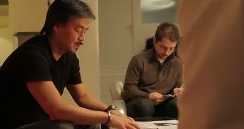 Hironobu Sakaguchi realizando The Last Story