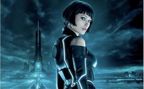 Olivia Wilde en Tron Legacy