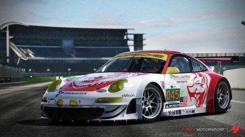 Porsche #45 Flying Lizard 911 GT3-RSR