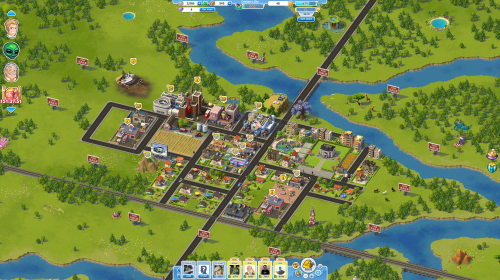 Un Mapa de SimCity Social