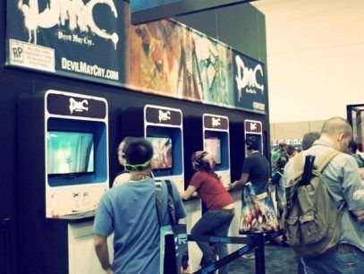 Stand de DMC en la Comic-Con 2012