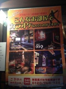 Salas temáticas de Karaoke en Akihabara