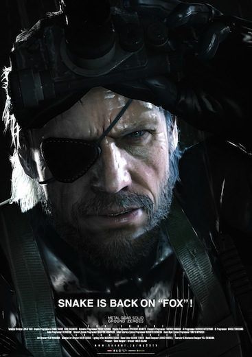 Póster de Metal Gear Ground Zeroes