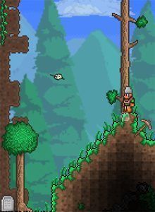 Los picos y píxeles de Terraria llegan consola