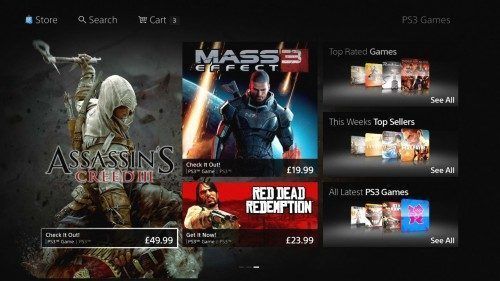 Playstation Store estrena interfaz