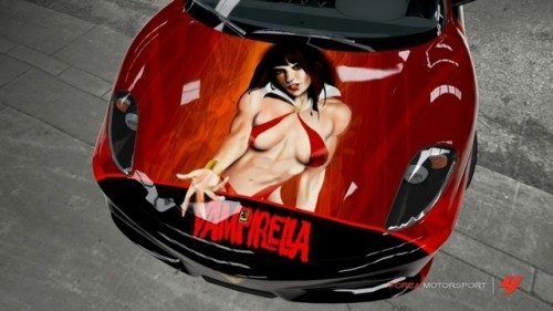 Forza 4 - Diseño de Vampirella por Little Vixen