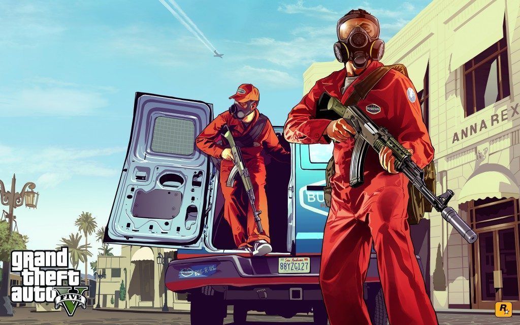 Primer artwork de GTA V