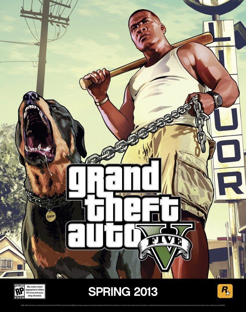 Póster promocional GTA V