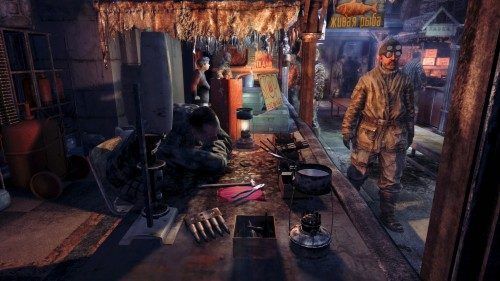 Y otra de Metro Last Light. AMBIENTACIÓN en potencia.