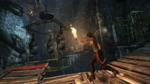 Lara en un Templo: como en casa