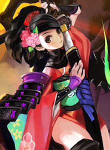 Ingame de Muramasa, agua de Mayo para Vita