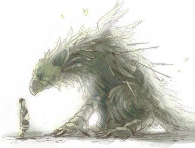 Arte de The Last Guardian titulado 