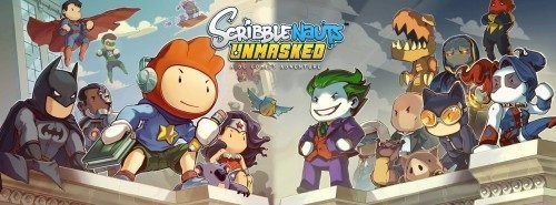 Banner de Scribblenauts Unmasked