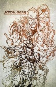 Arte inspirado en Snake y Metal Gear