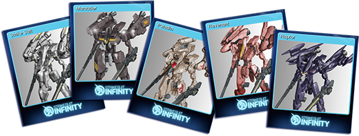 Cromos de Strike Suit Infinity