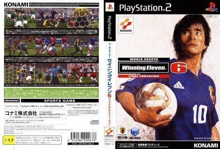 Portada de Winning Eleven 6 para PS2