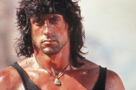 Sylvester Stallone como Rambo