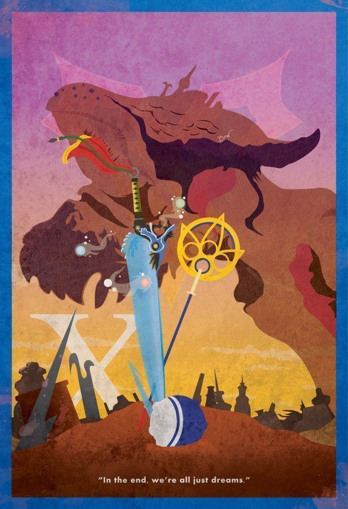 FFX Minimalist Poster