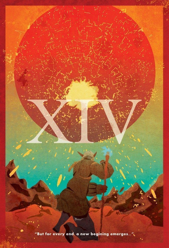 FFXIV Minimalist Poster