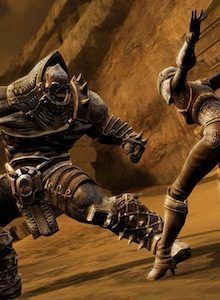 Gameplay de Infinity Blade III para iOS