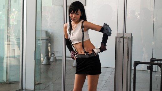 tgs 2013 tifa cosplay