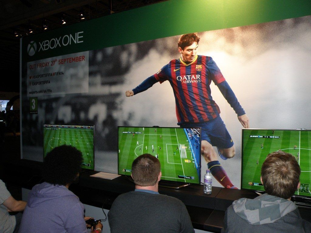 EGX13 FIFA14 Xboxone