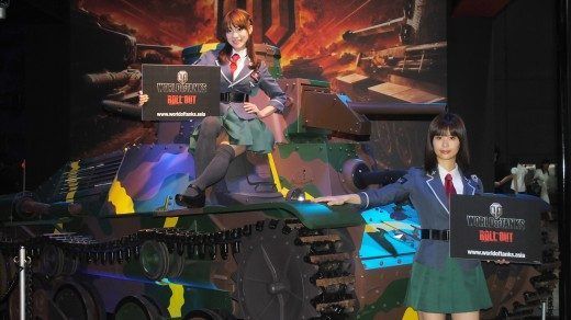 TGS 2013 Babes World of Tanks