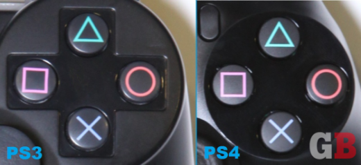 DualShock 3 VS. DualShock 4