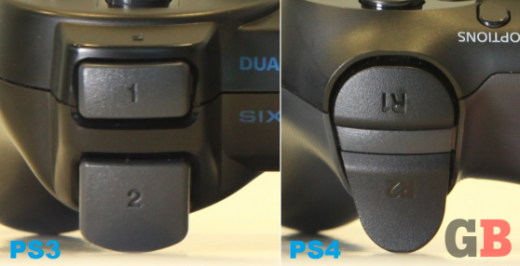 DualShock 3 VS. DualShock 4