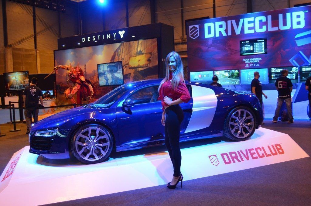 Stand de Driveclub en la Madrid Games Week