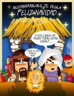 Postal de Navidad by Roswell 