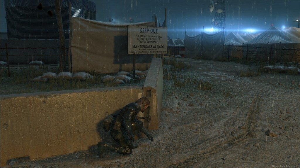 Metal Gear V Ground Zeroes Night PS4