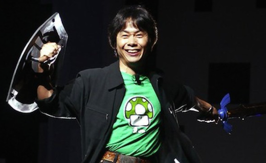 Miyamoto como Link