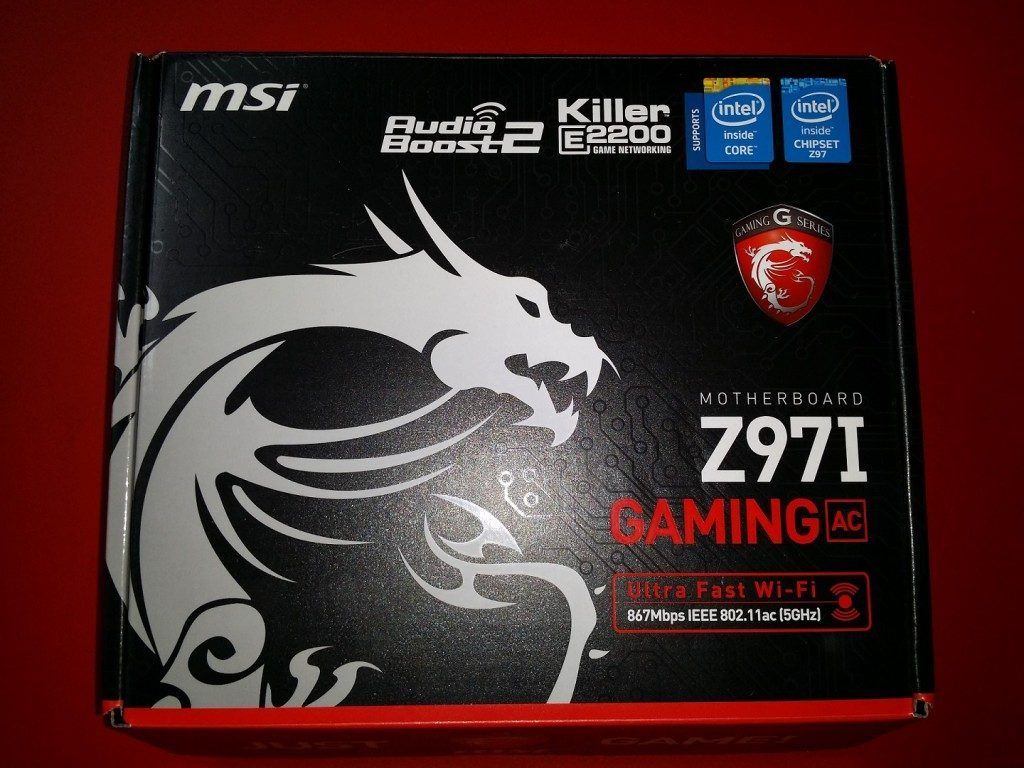 MSI Z97i caja frontal