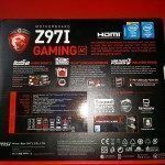 MSI Z97i caja trasera