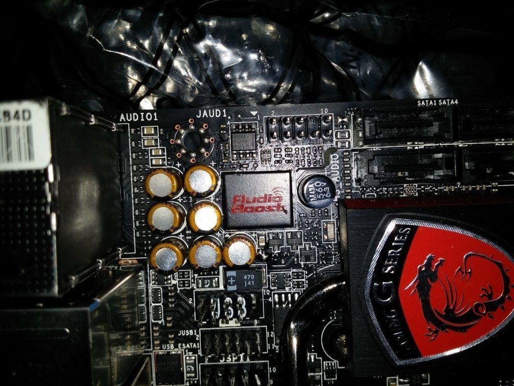 MSI z97i gaming ac audio