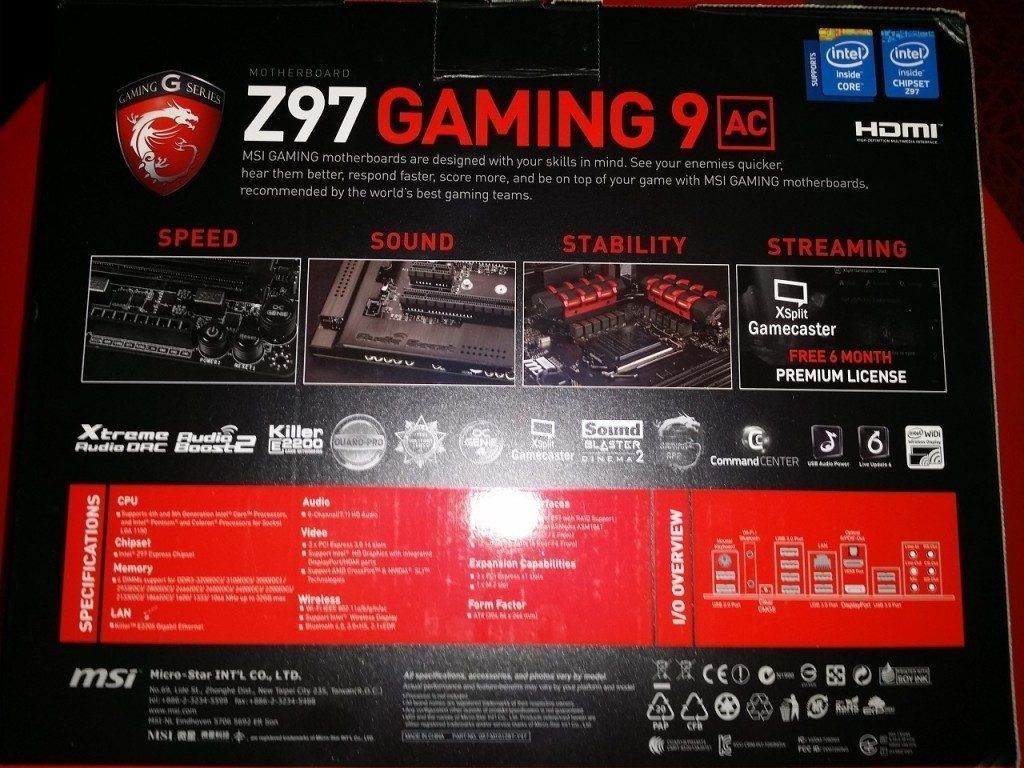 MSI Gaming 9 caja2