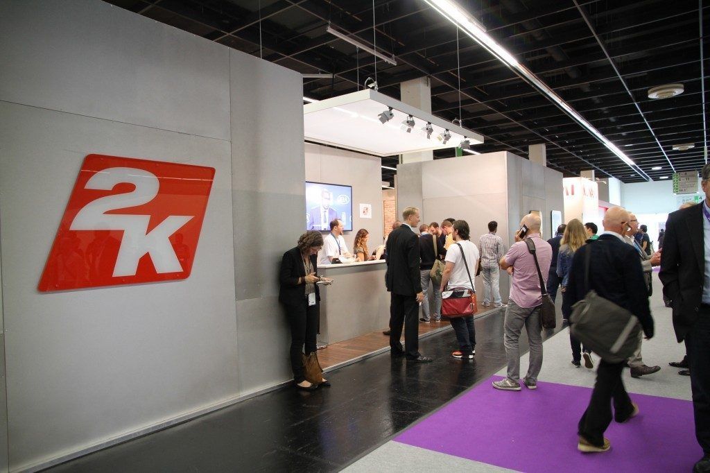 Stand de 2K en la Gamescom 2014