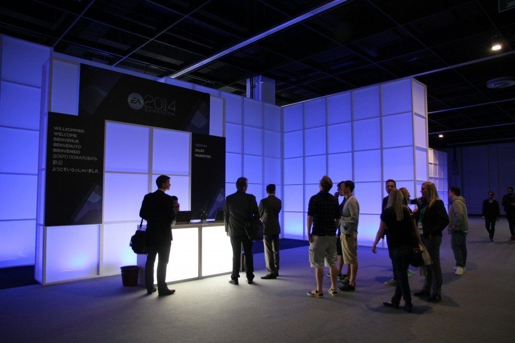 Stand de EA en la Gamescom 2014