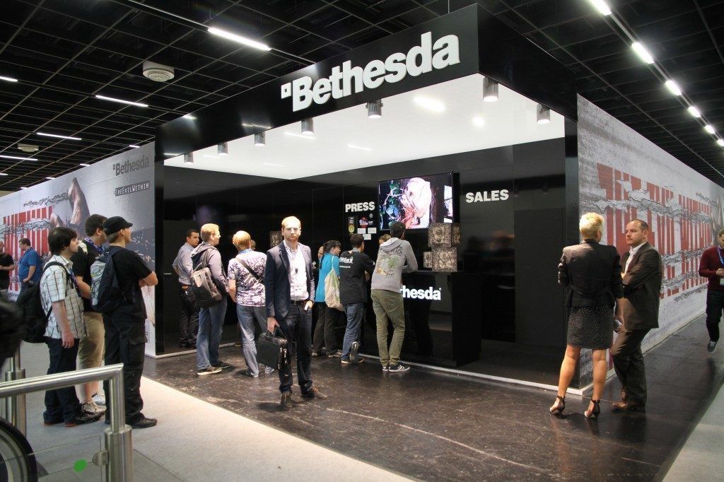 Stand de Bethesda en la Gamescom 2014